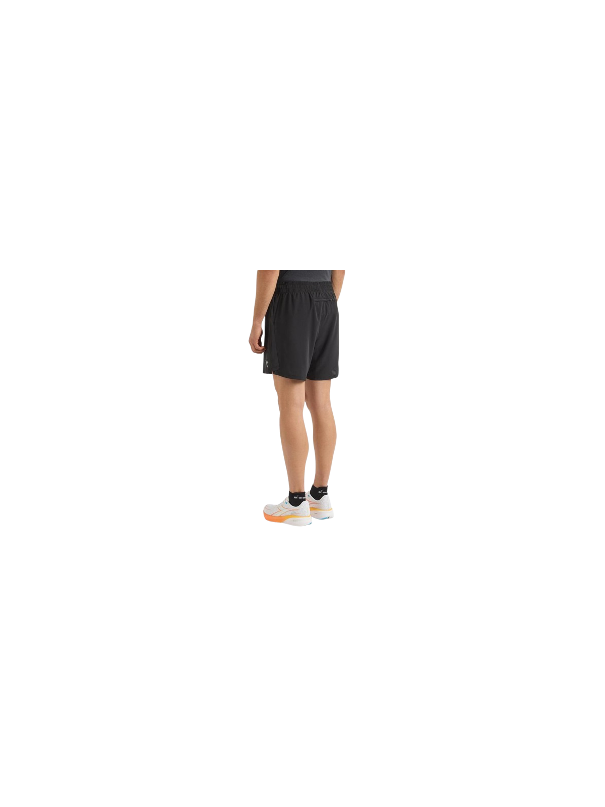 Short Diadora 2in1 5" Run Crew Homme - Noir