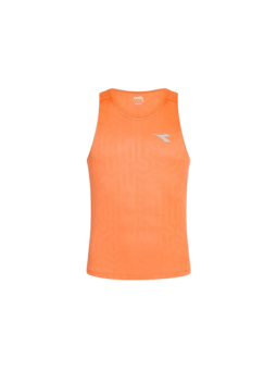 Débardeur Running Diadora Super Light Homme - Orange Nectarine