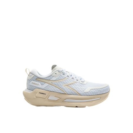Diadora Cellula 2 Femme — Running neutre White/Whisper White | Réf. 101.182718C9061