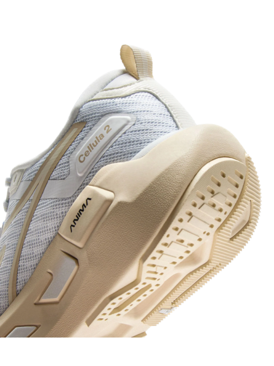 Diadora Cellula 2 Femme — Running neutre White/Whisper White | Réf. 101.182718C9061