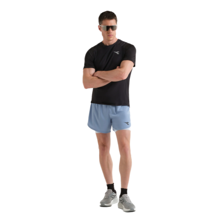 Diadora Shorts 2in1 5 Homme — Endless Sky | Short running 2‑en‑1 Réf. 102.182749-65233