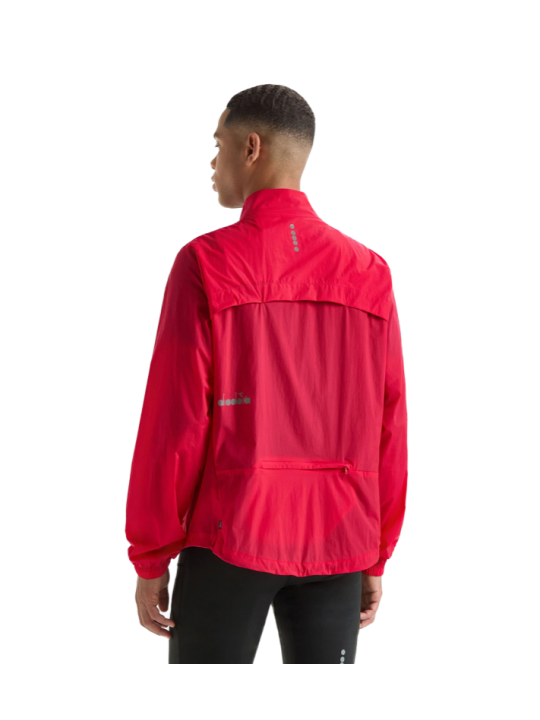 DIADORA PACKABLE WIND JACKET Homme — Rouge Toreador | Réf. 102.180746-45101