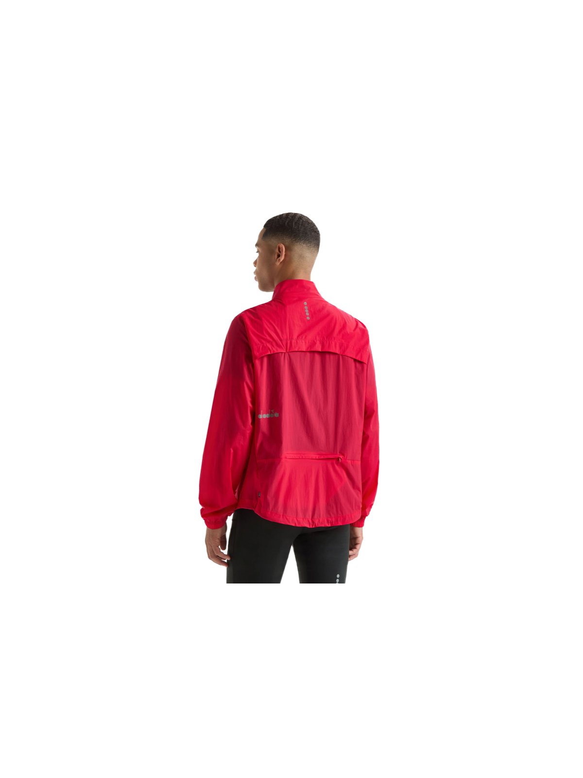 DIADORA PACKABLE WIND JACKET Homme — Rouge Toreador | Réf. 102.180746-45101