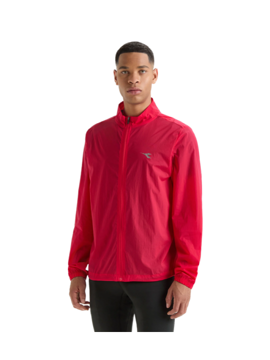 DIADORA PACKABLE WIND JACKET Homme — Rouge Toreador | Réf. 102.180746-45101
