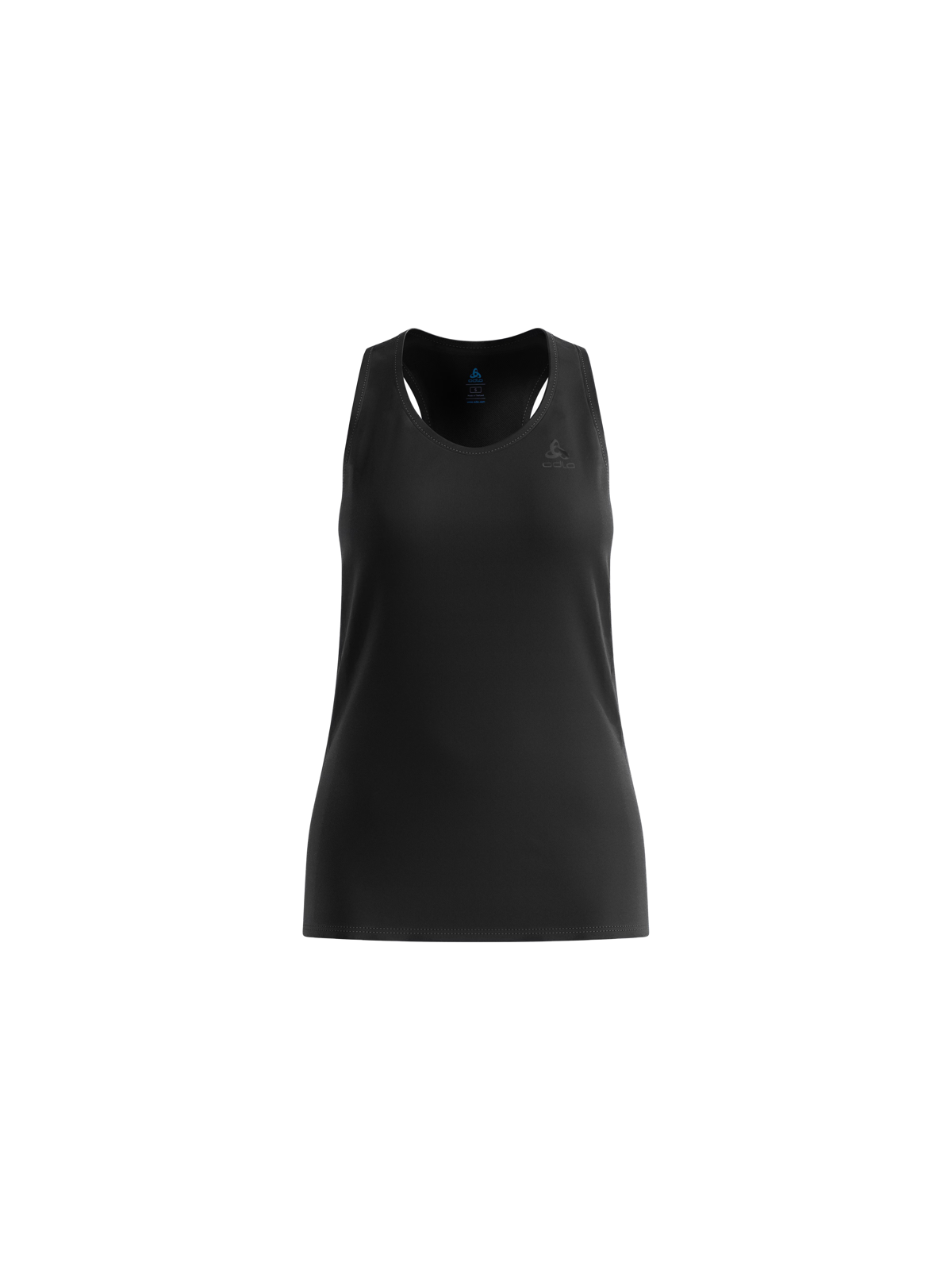 ODLO ESSENTIAL Tank Femme — Crew Neck Black | Réf. 313421-15000