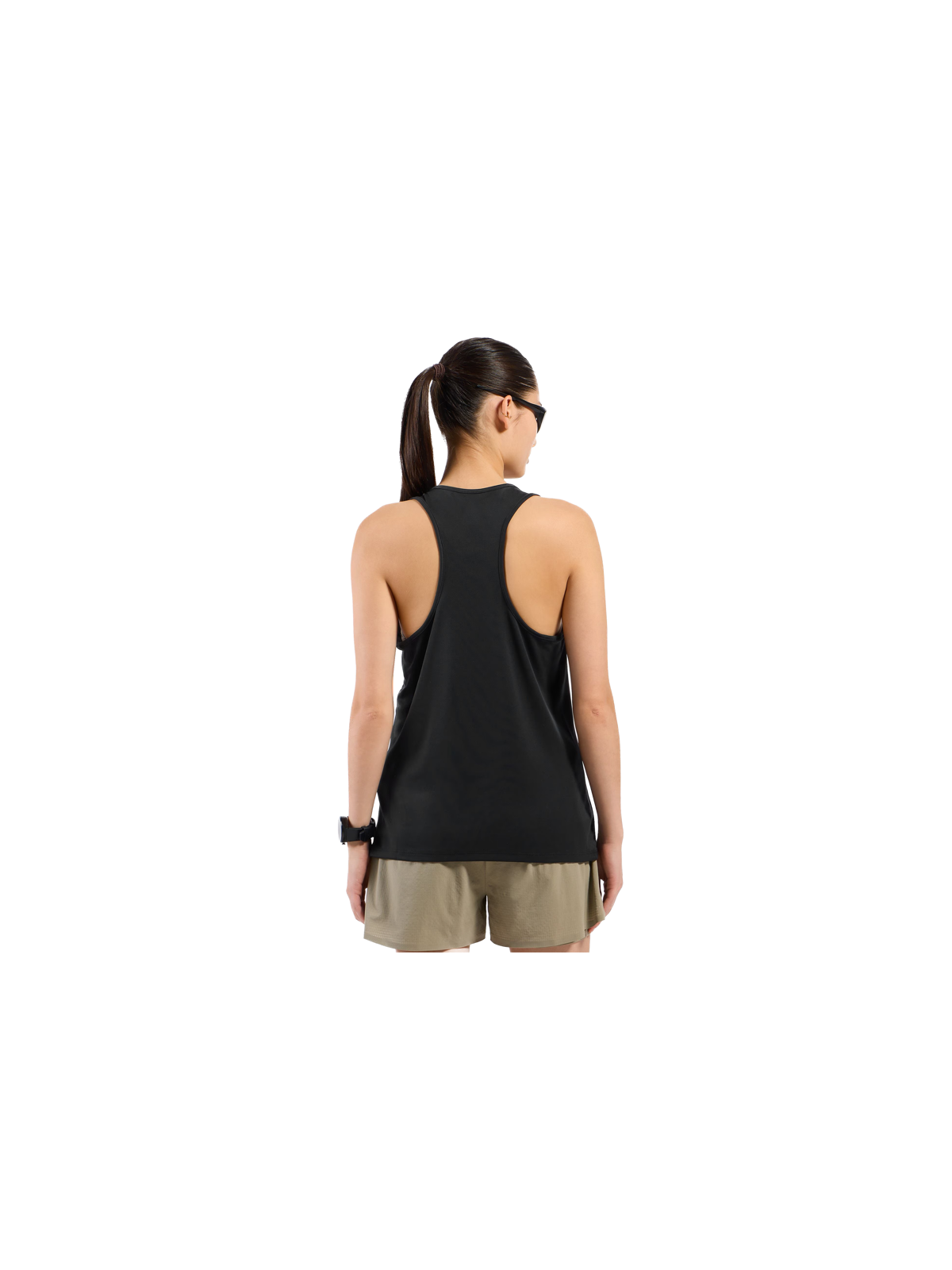 ODLO ESSENTIAL Tank Femme — Crew Neck Black | Réf. 313421-15000