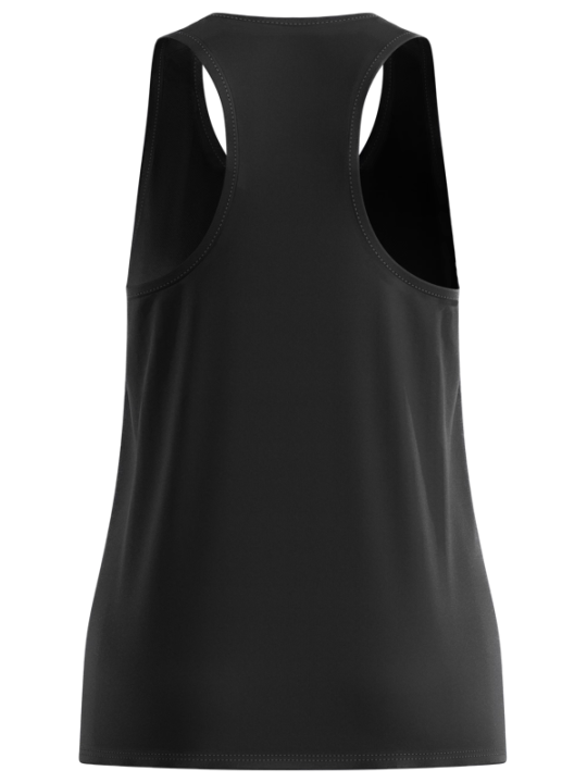 ODLO ESSENTIAL Tank Femme — Crew Neck Black | Réf. 313421-15000