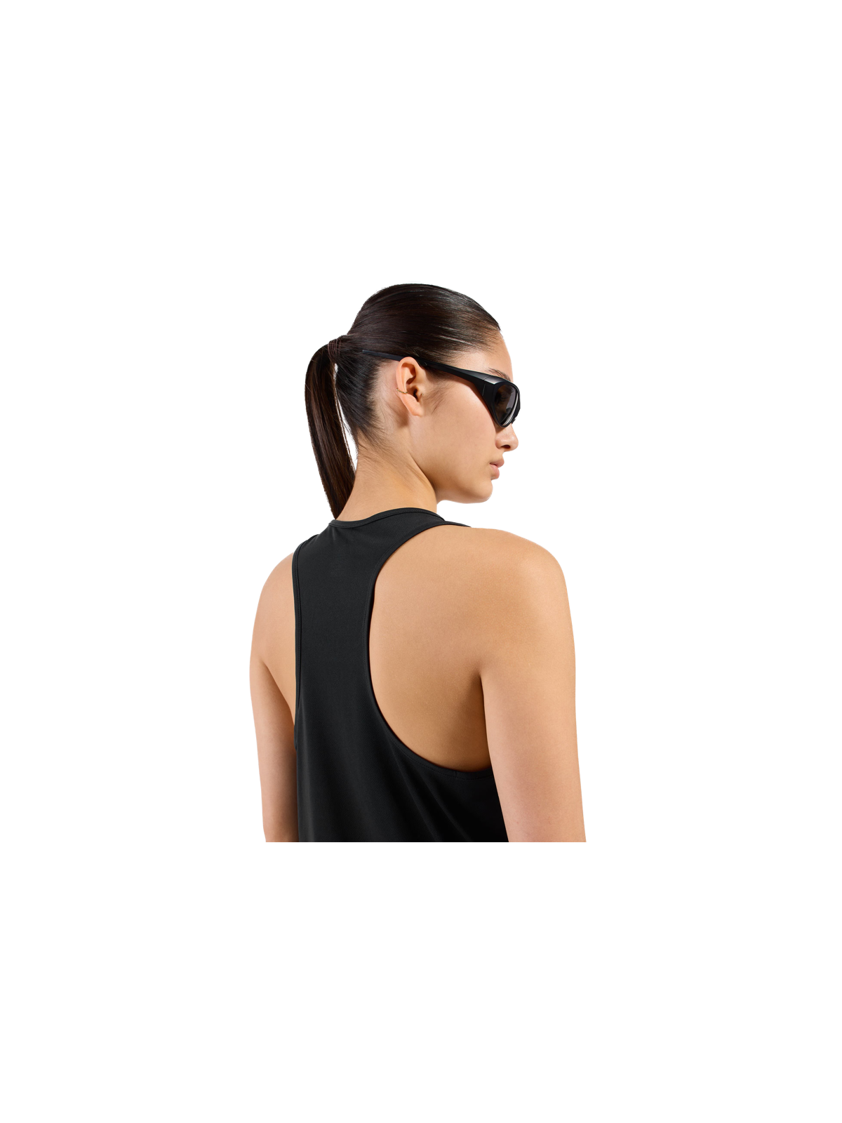 ODLO ESSENTIAL Tank Femme — Crew Neck Black | Réf. 313421-15000