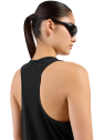 ODLO ESSENTIAL Tank Femme — Crew Neck Black | Réf. 313421-15000