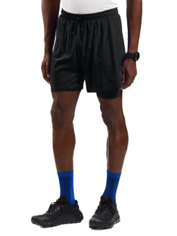 ODLO ZEROWEIGHT 3 INCH 2‑in‑1 Short Homme — Black | Réf. 324222-10784