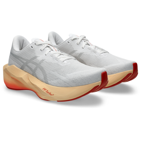 Chaussures ASICS Novablast 6 Femme White Vivid Coral
