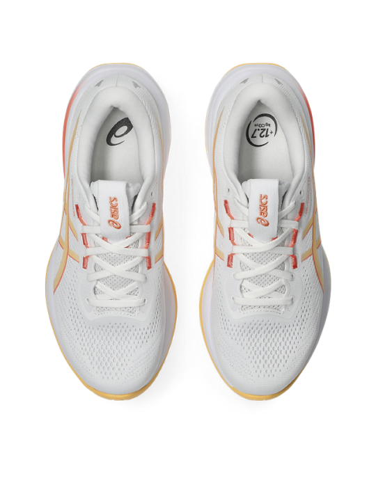 Chaussures Asics GEL-CUMULUS 28 Femme WHITE/ORANGE GLOW