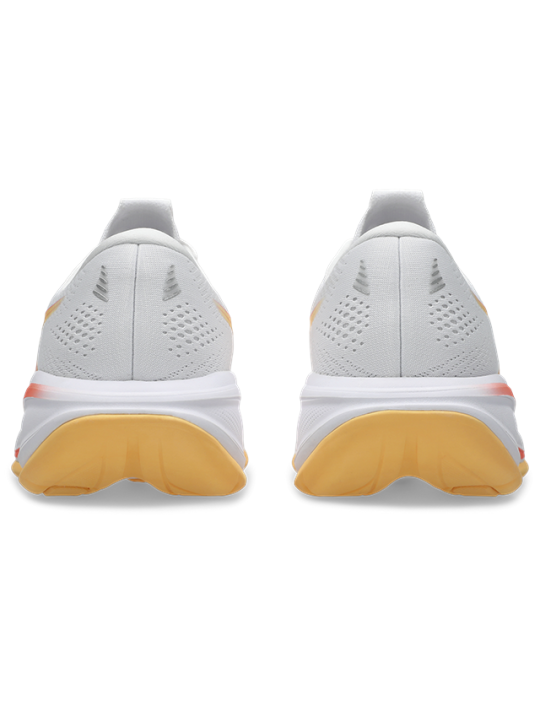 Chaussures Asics GEL-CUMULUS 28 Femme WHITE/ORANGE GLOW