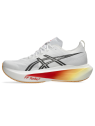Chaussures Asics MEGABLAST Homme WHITE/ORANGE GLOW