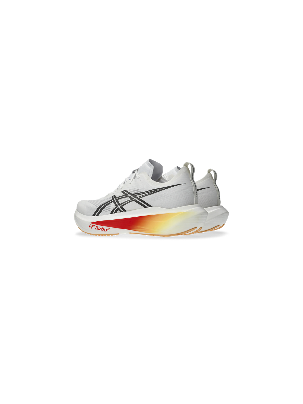 Chaussures Asics MEGABLAST Homme WHITE/ORANGE GLOW