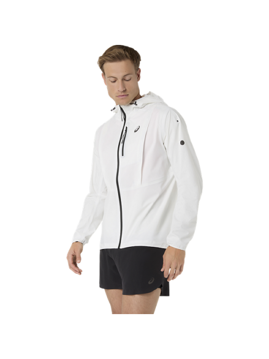 Veste Imperméable ASICS Fujitrail Elite Homme Crème