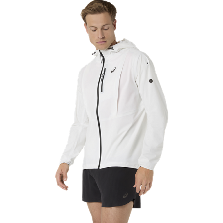 Veste Imperméable ASICS Fujitrail Elite Homme Crème