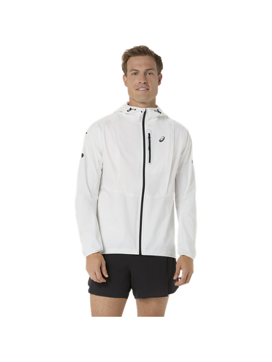 Veste Imperméable ASICS Fujitrail Elite Homme Crème