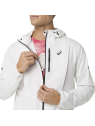 Veste Imperméable ASICS Fujitrail Elite Homme Crème