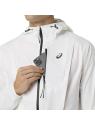 Veste Imperméable ASICS Fujitrail Elite Homme Crème