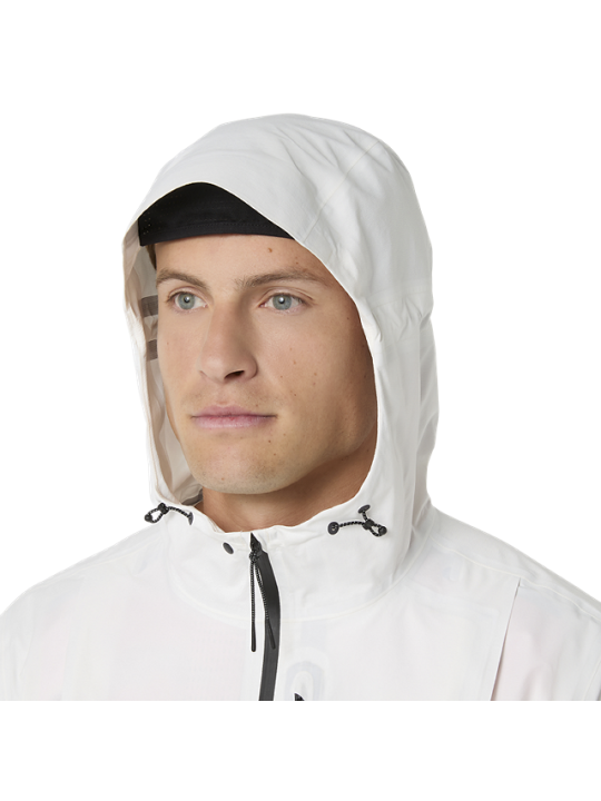 Veste Imperméable ASICS Fujitrail Elite Homme Crème