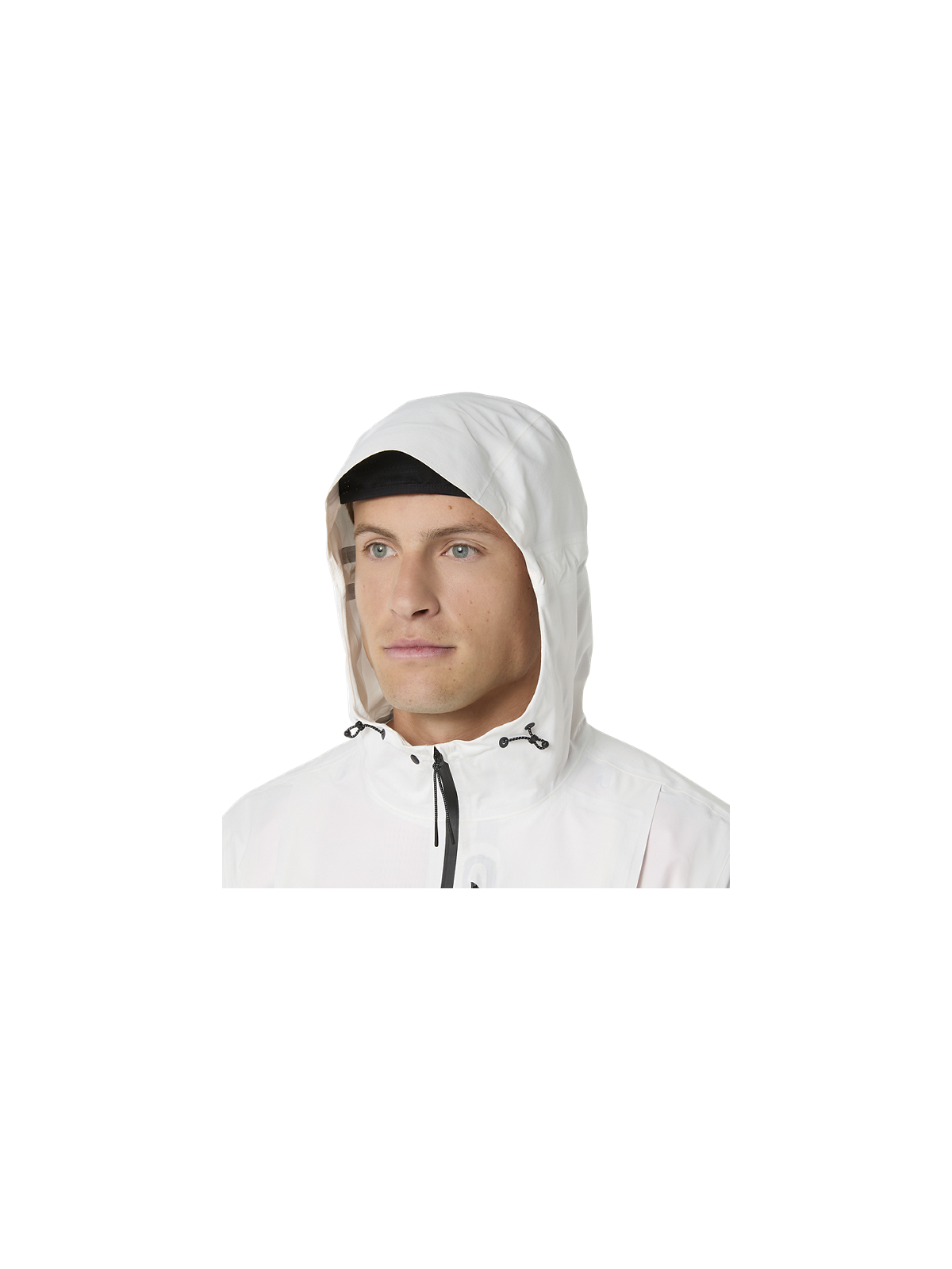 Veste Imperméable ASICS Fujitrail Elite Homme Crème