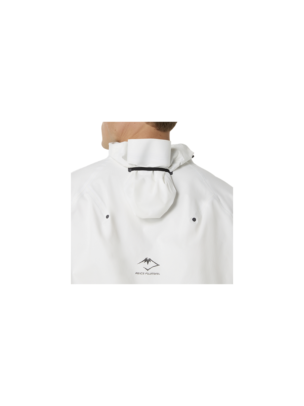 Veste Imperméable ASICS Fujitrail Elite Homme Crème