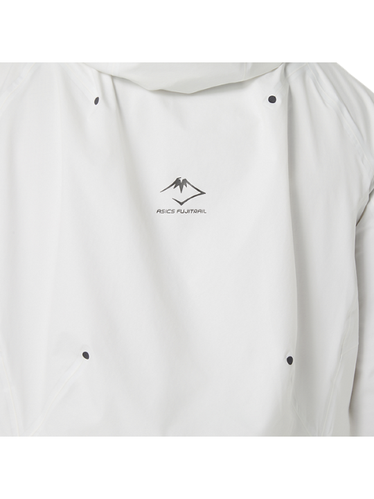 Veste Imperméable ASICS Fujitrail Elite Homme Crème