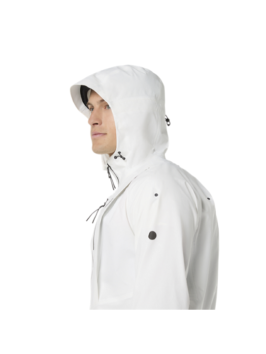 Veste Imperméable ASICS Fujitrail Elite Homme Crème