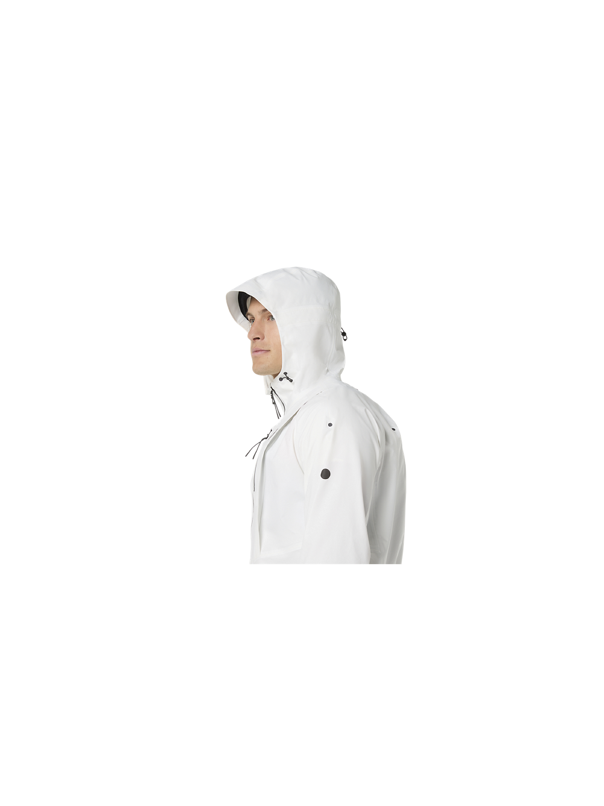 Veste Imperméable ASICS Fujitrail Elite Homme Crème