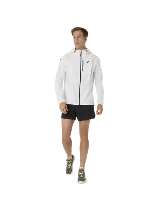 Veste Imperméable ASICS Fujitrail Elite Homme Crème