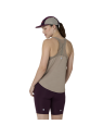 Débardeur de Running ASICS Road Tank Femme Greige