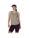 Débardeur de Running ASICS Road Tank Femme Greige