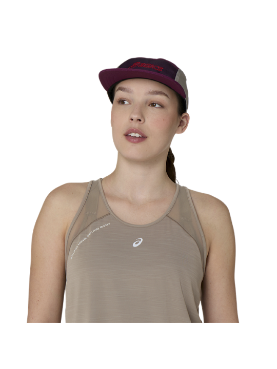 Débardeur de Running ASICS Road Tank Femme Greige