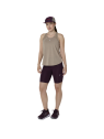 Débardeur de Running ASICS Road Tank Femme Greige