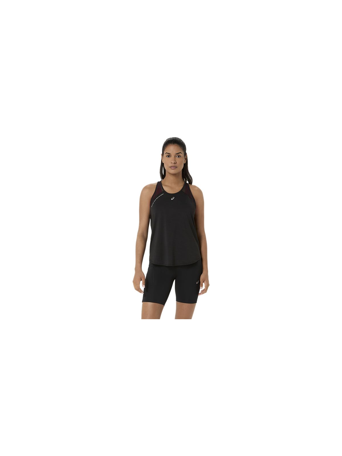 Débardeur de Running ASICS Road Tank Femme Noir
