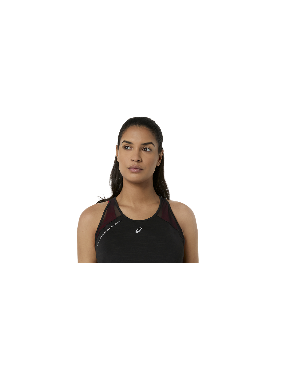 Débardeur de Running ASICS Road Tank Femme Noir
