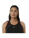 Débardeur de Running ASICS Road Tank Femme Noir