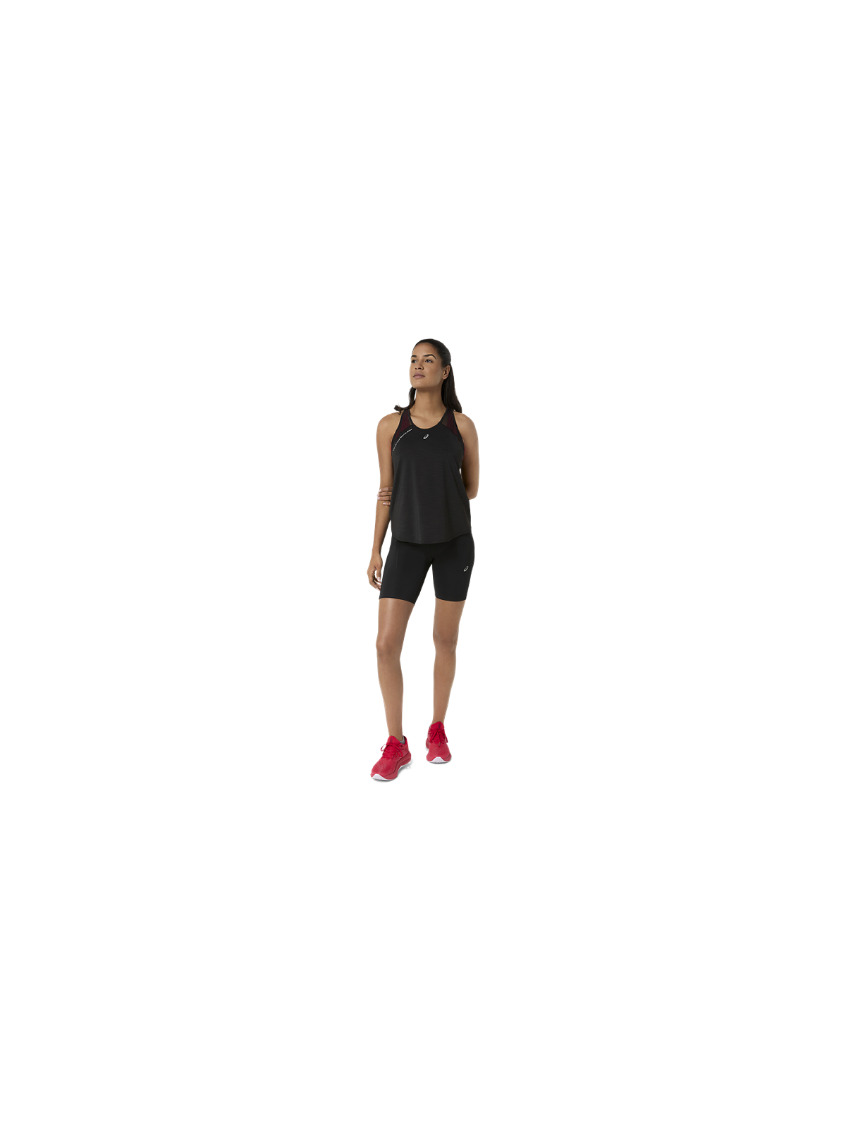 Débardeur de Running ASICS Road Tank Femme Noir