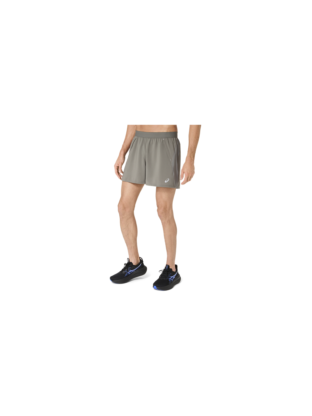 Short de Running ASICS Road 5IN Homme Truffle Grey