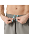 Short de Running ASICS Road 5IN Homme Truffle Grey