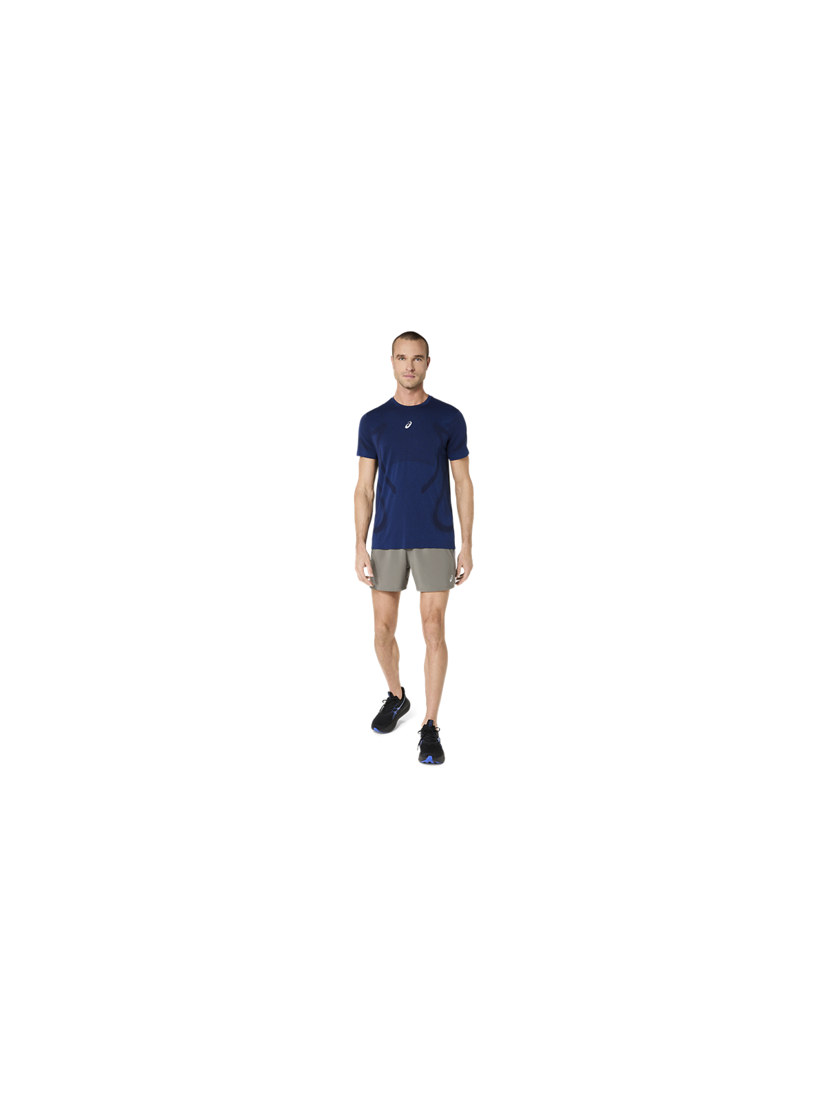 Short de Running ASICS Road 5IN Homme Truffle Grey