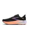 Chaussures Brooks Ghost 18 Femme Black/Mulled Grape/Peach
