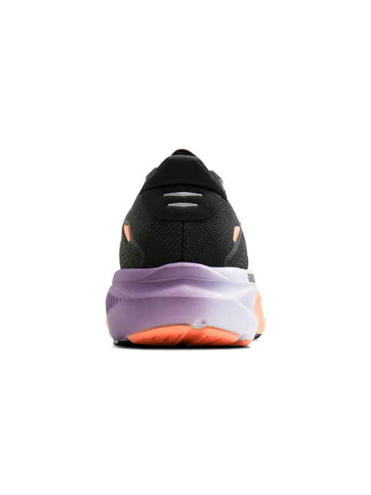 Chaussures Brooks Ghost 18 Femme Black/Mulled Grape/Peach