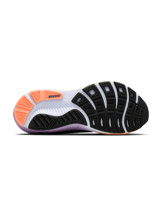 Chaussures Brooks Ghost 18 Femme Black/Mulled Grape/Peach