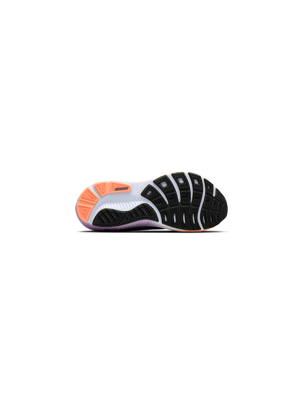 Chaussures Brooks Ghost 18 Femme Black/Mulled Grape/Peach