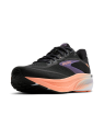 Chaussures Brooks Ghost 18 Femme Black/Mulled Grape/Peach