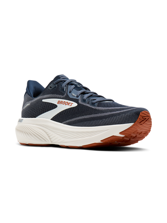 Chaussures Brooks Ghost 18 Homme Navy Blazer/Red Earth/Blue