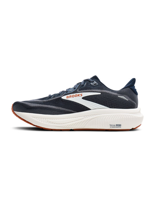 Chaussures Brooks Ghost 18 Homme Navy Blazer/Red Earth/Blue