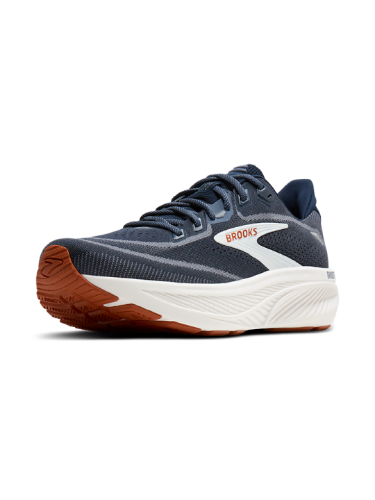 Chaussures Brooks Ghost 18 Homme Navy Blazer/Red Earth/Blue